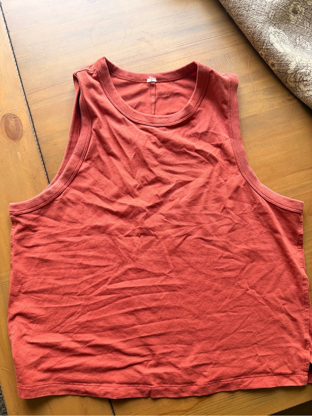Lululemon cotton blend tank top